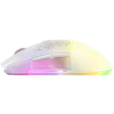 Мишка SteelSeries Aerox 3 Wireless Ghost, RGB, 18000dpi., 6кн., прозора (62610) [401283]