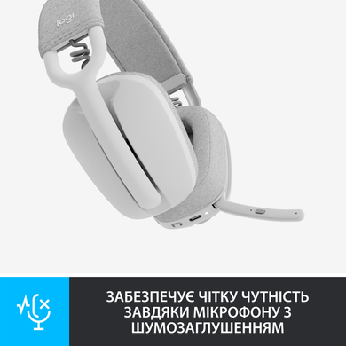 Гарнітура Logitech Zone Vibe 100 White (981-001219) [203117]