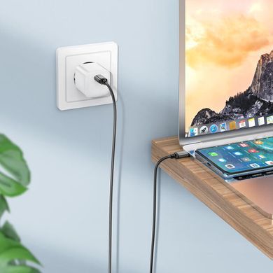 Кабель BOROFONE BX87 Sharp 60W charging data cable for Type-C to Type-C(unpackaged) Black (6974443389067(unp)) [805343]