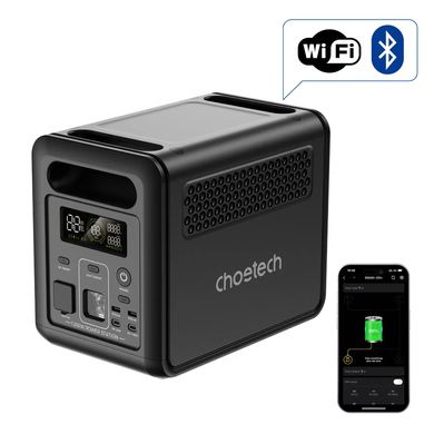 Портативна зарядна станція CHOETECH 1200W PS (BS068) [306126]