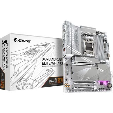 Материнська плата GIGABYTE (X870 AORUS ELITE WIFI7 ICE) [302942]