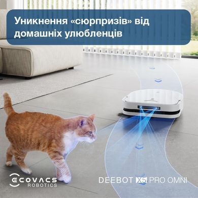 Робот-пилосос DEEBOT X5PRO OMNI DDX39 WH ECOVACS (DDX39 WHITE) [500588]