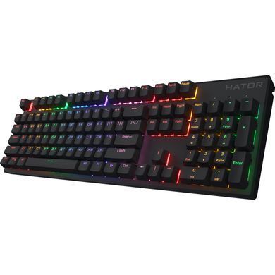 Клавіатура бездротова Hator Icefall Mecha Wireless Rainbow Black (HTK204UA) [607406]
