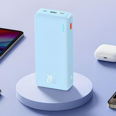 Зовнішній акумулятор Baseus Airpow Fast Charge Power Bank 10000mAh 20W Galaxy Blue (P10022801313-00) [805554]