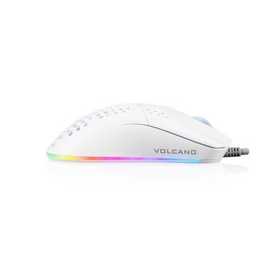 Мишка Modecom Shinobi 3360 Volcano, ігрова, 12000dpi., 6кн., біла (M-MC-SHINOBI-3360-200) [401188]