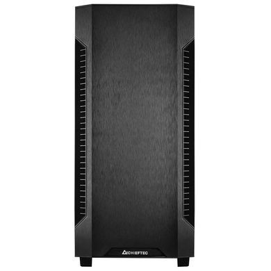 Корпус Chieftec ELOX ATX, без БЖ, Black (AS-01B-OP) [402934]