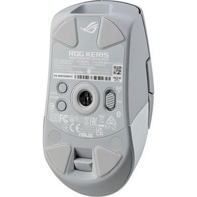 Миша бездротова Asus ROG Keris AimPoint RGB White (90MP02V0-BMUA10) [606549]