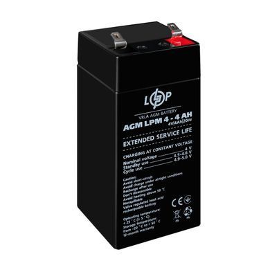 Акумулятор AGM LPM 4V - 4 Ah (LP4135) [900209]