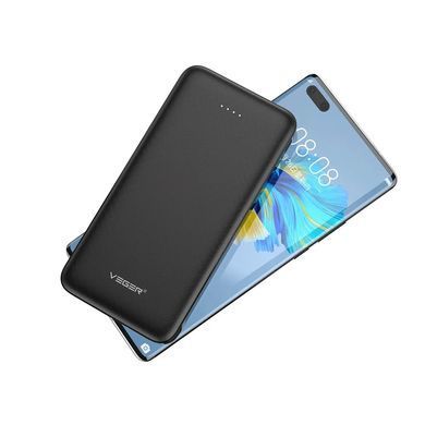 Зовнішній акумулятор VEGER 10000 mAh 2A A10 (W1065) (VG-W1065) [805739]
