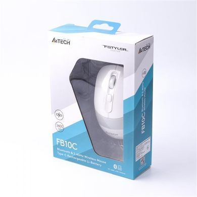 Миша бездротова A4Tech FB10C Grayish White (FB10C (Grayish White)) [606447]