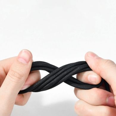 Кабель Baseus Tungsten Gold Fast Charging Data Cable USB to Type-C 100W 1m Black (CAWJ000001) [804356]