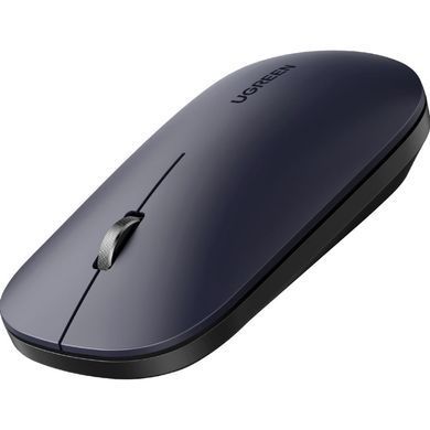 Мишка UGREEN 2.4GHz MU001, бездротова, 4000dpi., 3кн., чорна (90372) [404097]