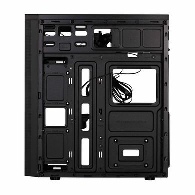 Корпус 2E Alfa E185-400 з БЖ 2E ATX400W, 1xUSB3.0, 2xUSB2.0, VGA 310мм, ATX, чорний (2E-E185-400) [112508]