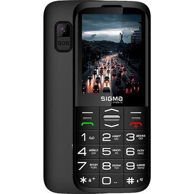 Мобільний телефон Sigma mobile Comfort 50 Grace Dual Sim Black (Comfort 50 Grace Black) [600313]