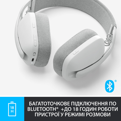 Гарнітура Logitech Zone Vibe 100 White (981-001219) [203117]