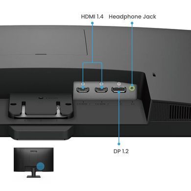 Монітор TFT 27" BenQ GW2790, IPS, 100Hz, 2xHDMI, DP, колонки, чорний (9H.LLTLJ.LBE) [400506]
