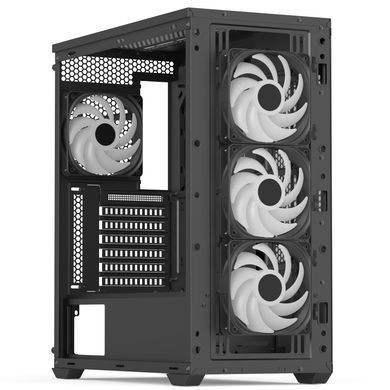 Корпус AeroCool D502A-G-BK-v1 Black без БЖ (ACCM-DS02043.11) [608792]