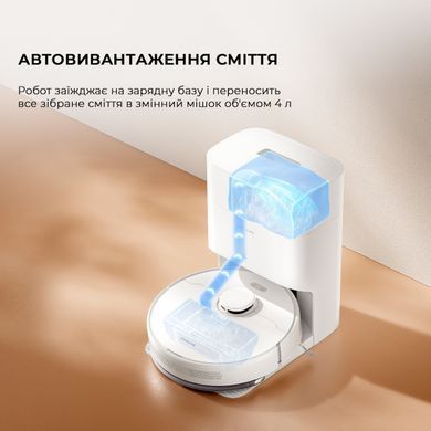 Робот-пилосос Dreame Bot D10 Plus Gen 2 White (RLD32GD) [611820]