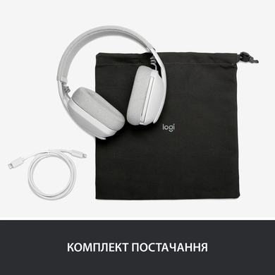 Гарнітура Logitech Zone Vibe 100 White (981-001219) [203117]