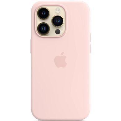 Чохол-накладка Apple Silicone Case with MagSafe для Apple iPhone 14 Pro Chalk Pink (MPTH3) [614867]
