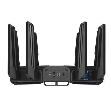 Маршрутизатор ASUS GT-BE98 BE25000, 1x10GE LAN, 3x2.5GE LAN, 1xGE LAN, 1x10GE WAN/LAN, 1x2.5GE WAN/LAN, 1xUSB3.2, 1xUSB2.0, MESH (90IG08F0-MO9A0V) [104656]