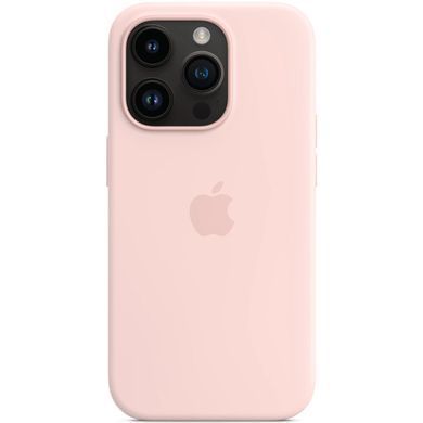 Чохол-накладка Apple Silicone Case with MagSafe для Apple iPhone 14 Pro Chalk Pink (MPTH3) [614867]