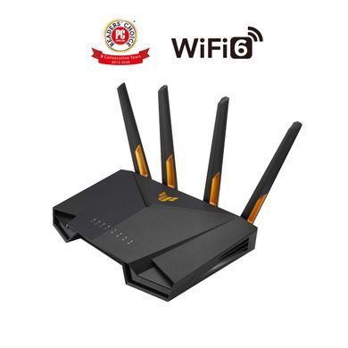 Маршрутизатор ASUS TUF-AX3000 v2 AX3000, 4xGE LAN, 2,5xGE WAN, 1xUSB3.2, MESH (90IG0790-MO3B00) [104501]