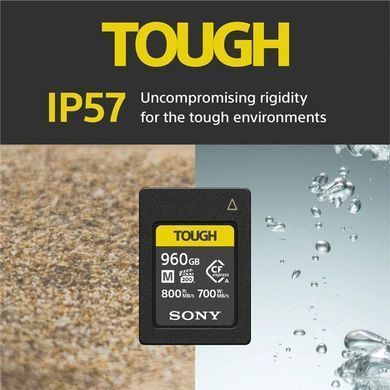 Карта пам'яті Sony CFexpress Type A 960GB R800/W700 Tough (CEAM960T.SYM) [108940]