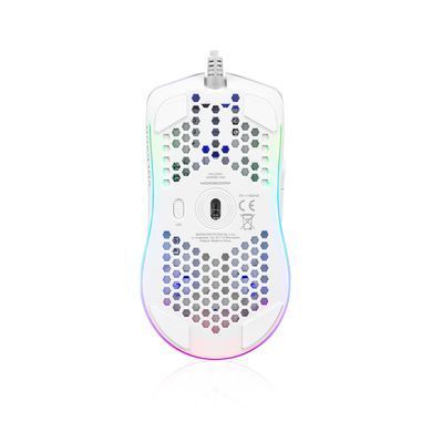 Мишка Modecom Shinobi 3360 Volcano, ігрова, 12000dpi., 6кн., біла (M-MC-SHINOBI-3360-200) [401188]