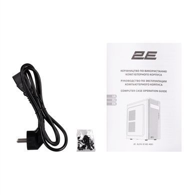 Корпус 2E Alfa E185-400 з БЖ 2E ATX400W, 1xUSB3.0, 2xUSB2.0, VGA 310мм, ATX, чорний (2E-E185-400) [112508]