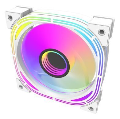 Набір із трьох вентиляторів для корпусу DARK FLASH INF24 3IN1(PWM), білий (INF24 3IN1(PWM) WHITE) [503324]
