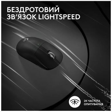 Миша Logitech Pro X Superlight 2 Lightspeed Black (910-006630) [200812]