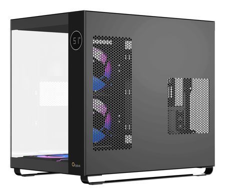 Корпус для комп'ютера ATX W/O PSU IOTA C70 BK ARGB OCYPUS (IOTA-C70-BKD600XX-GL) [502886]