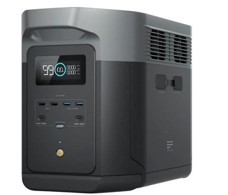 Зарядна станція EcoFlow Delta 2 Max, 2048Wh, 2400W, LiFePO4 (EFDELTA2Max-EU)_EU (EFDELTA2Max-EU_EU) [610619]