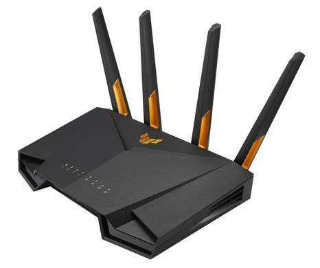 Маршрутизатор ASUS TUF-AX3000 v2 AX3000, 4xGE LAN, 2,5xGE WAN, 1xUSB3.2, MESH (90IG0790-MO3B00) [104501]