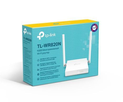 Бездротовий маршрутизатор TP-Link (TL-WR820N V2) [609471]