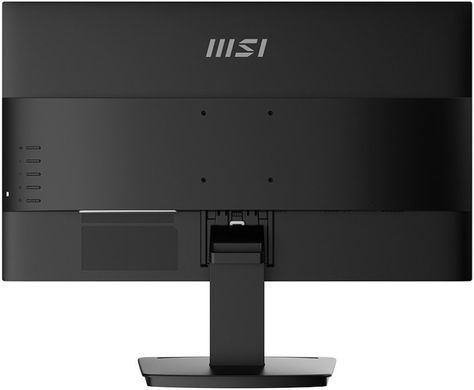 MSI Монітор 23.8" PRO MP2412 HDMI, DP, MM, VA, 100Hz, 4ms, sRGB 113% (9S6-3BA9CH-042)