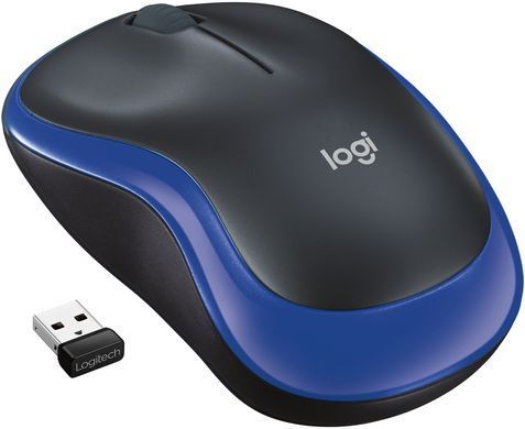 Мишка Logitech M185 бездротова, Blue (new) (910-002236) [403795]
