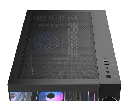 Корпус для комп'ютера ATX W/O PSU IOTA C70 BK ARGB OCYPUS (IOTA-C70-BKD600XX-GL) [502886]