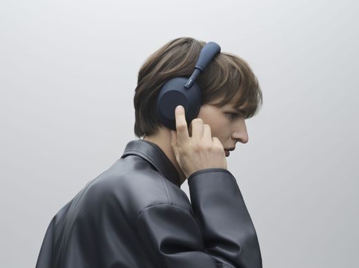 Навушники Over-ear Sony WH-1000XM6 BT 5.3, ANC, Hi-Res, AAC, LDAC, LC3, Wireless, Mic, Синій (WH1000XM6L.E) [112253]