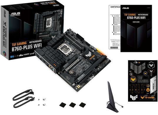 Материнська плата Asus Socket 1700 (TUF Gaming B760-Plus WiFi) [611911]