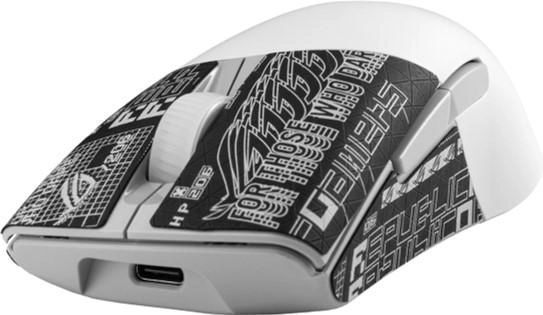 Миша бездротова Asus ROG Keris AimPoint RGB White (90MP02V0-BMUA10) [606549]