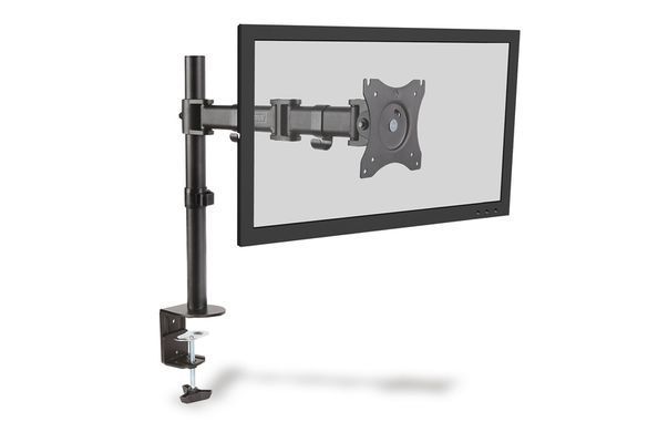 Кріплення DIGITUS Monitor Clamp, 15-27", з нахилом, поворотом (DA-90361) [16998]