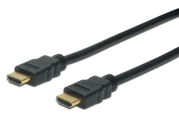 Кабель ASSMANN HDMI High speed + Ethernet (AM/AM) 5.0м, чорний (AK-330114-050-S) [108474]