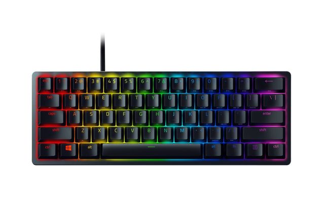 Razer Клавіатура ігрова Huntsman Mini Red Switch USB US RGB, Black (RZ03-03390200-R3M1)