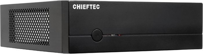 Корпус Chieftec COMPACT miniITX, без БЖ, SLIM FF (IX-01B-OP) [402911]