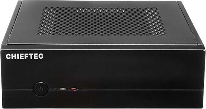 Корпус Chieftec COMPACT miniITX, без БЖ, SLIM FF (IX-01B-OP) [402911]