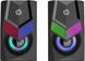 Акустична система 2.0 HP, 3,5мм + USB, 6Вт, LED RGB (DHE-6000) [404758], фото 2