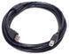 Кабель PowerPlant USB2.0(AM)-USB2.0(BM), 5м, Black, one ferrite (KD00AS1227) [603621], фото 1