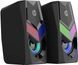 Акустична система 2.0 HP, 3,5мм + USB, 6Вт, LED RGB (DHE-6000) [404758], фото 4